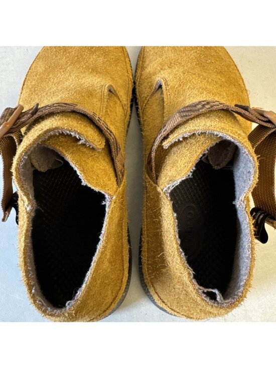 Chaco Mens Paonia Shoe 9 Texture Leather Caramel Slip On APMA Arch Support main image 6